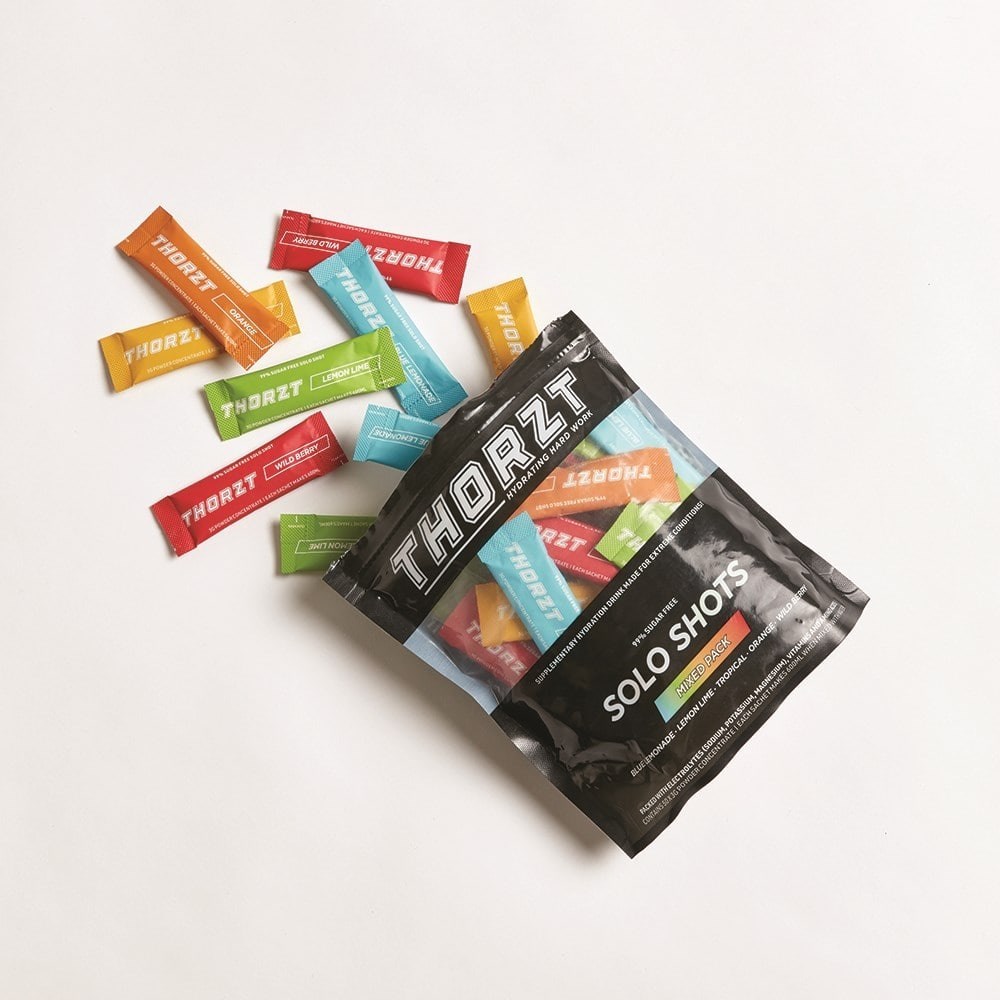 Thorzt Sugar free Solo Shot Sachet Mixed Flavours 50 x 3g 