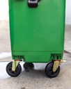 660 Litre Site Bin - Green Premium - 1260mm (W) x 780mm (D) x 1200mm (H)