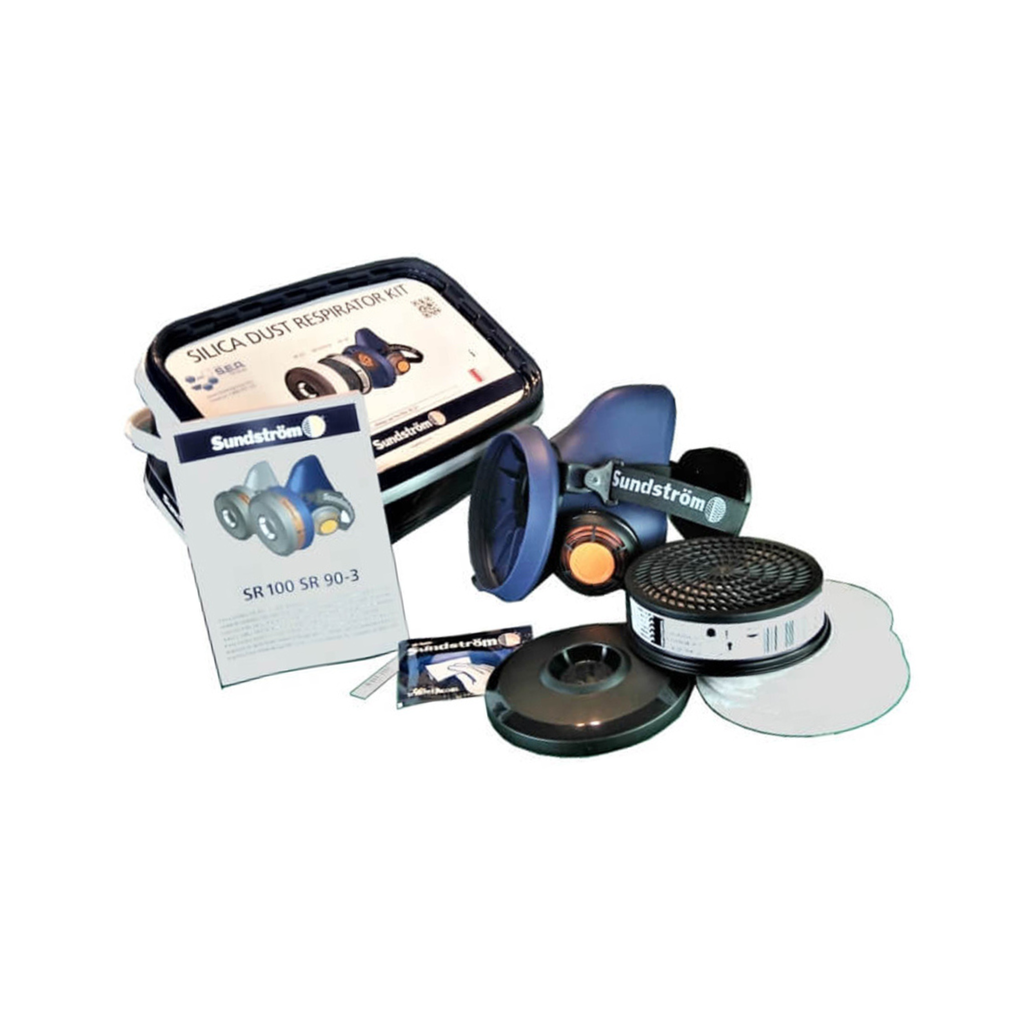 Sundstrom SR100 Half Face Resp Silica Kit Size: M/L
