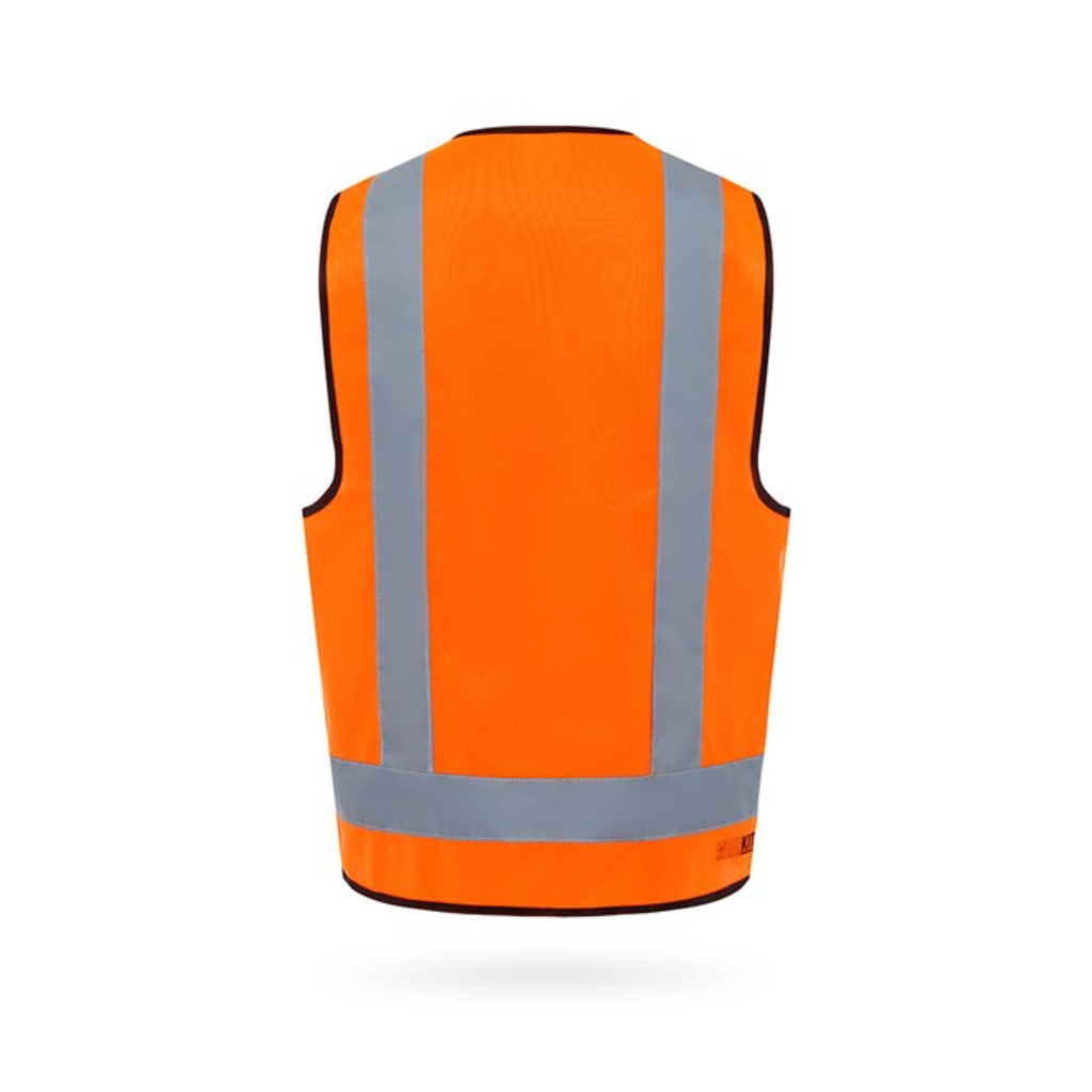 Day/Night Safety Vest - Orange Size X Large