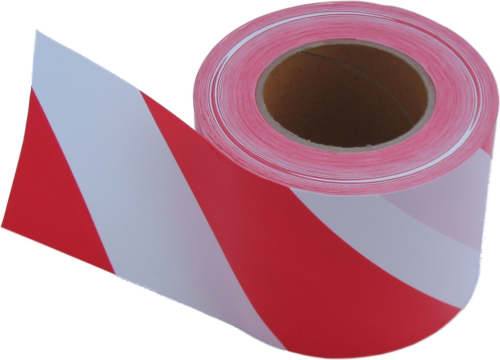 Barrier Tape Red/White 72mm x 100m (ea/20box)