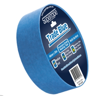 Blue Masking Tape 24mm x 50m - 14 Day  (ea/48box)