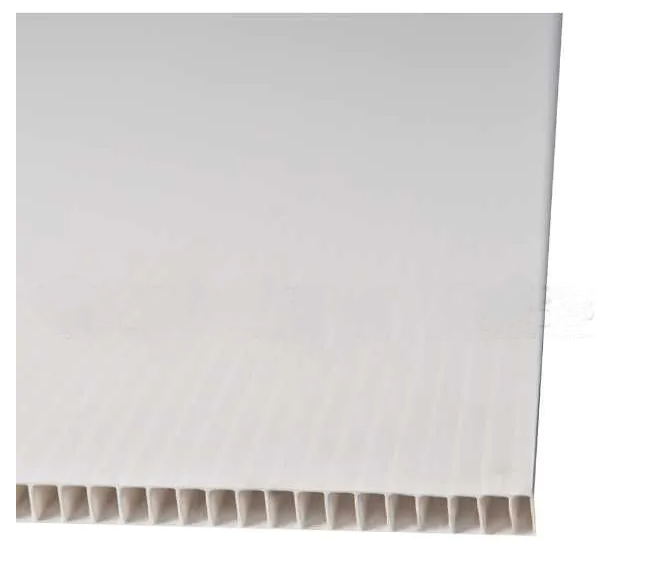 Coreflute - 5.0mm - 2440 x 1220mm - White (ea/10 Pack)