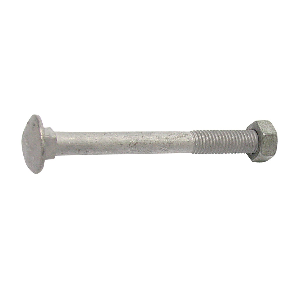 Cup Head Bolt &amp; Nut M8 x 90mm Gal (ea/100Box)