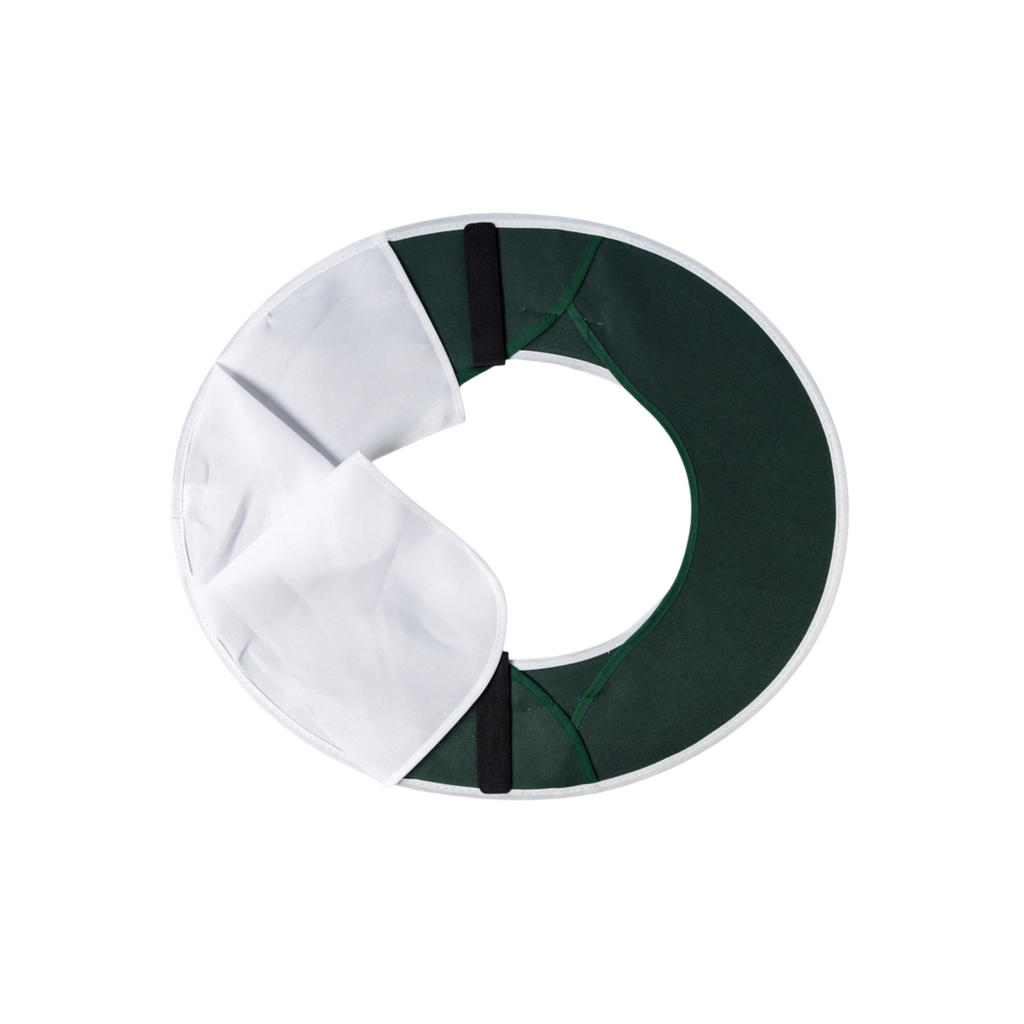 Hard Hat Cotton Brim w/- neck flap - WHITE