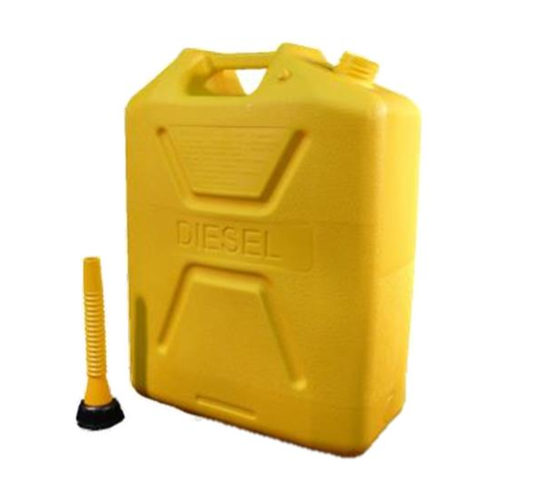 Jerry Can 20L Yellow (Diesel)