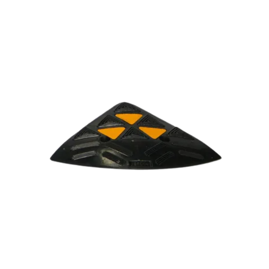 Kerb Ramp End Cap - 490mm W x 490mm D x 200mm H - 12.5kg