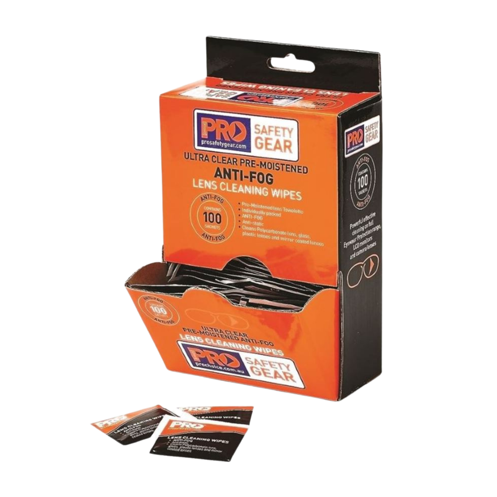 Lens Cleaning Wipes - Anti Fog (Box of 100)