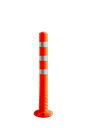 Bolt Down Reboundable Flexible Bollard ORANGE 750mm