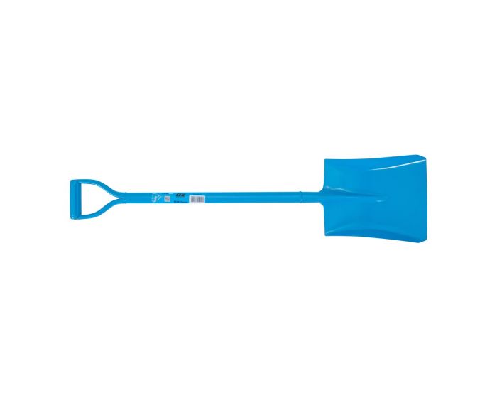 OX Square Mouth Shovel 'D' Handle - long - 1200mm