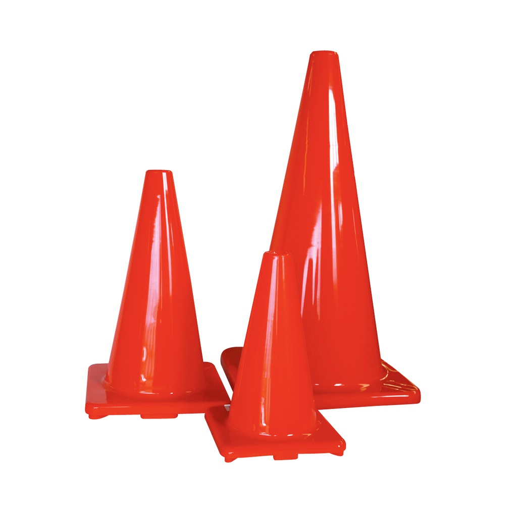 Orange Traffic Cone 700mm - Plain