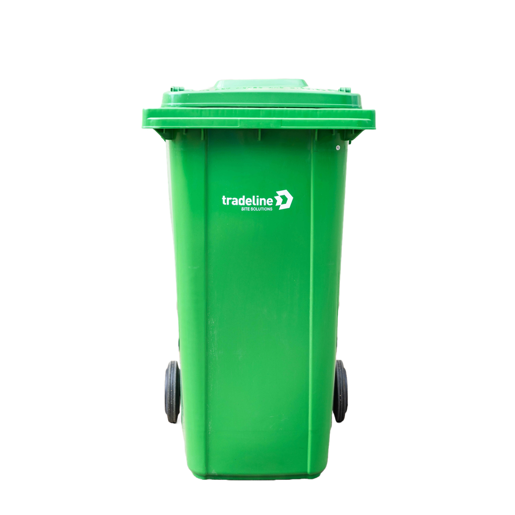 Plastic Wheelie Bin - 240 Litre - Dark Green