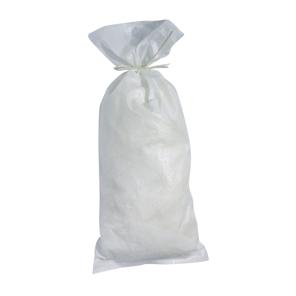 Poly Sand Bag 360 x 840mm (33” x 14”) - White (UV Treated)
