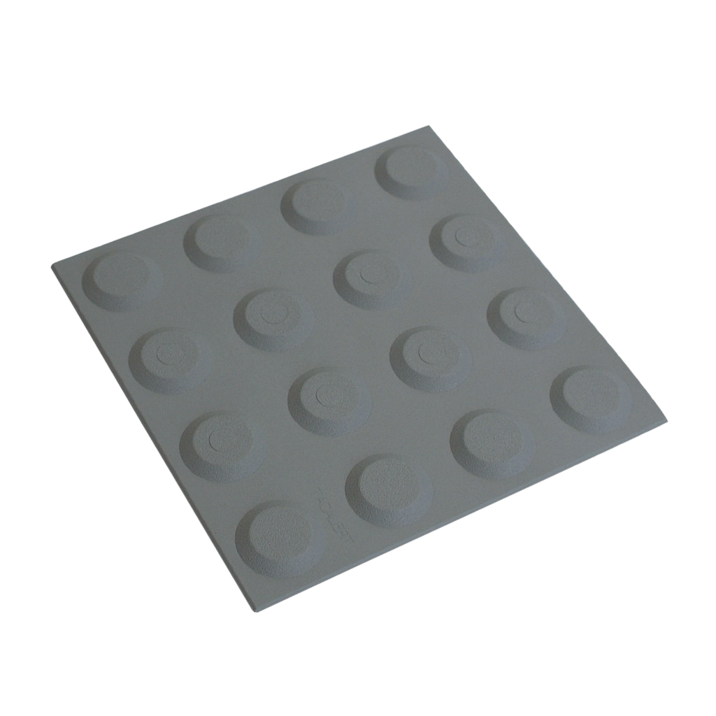 Polyurethane Tactile 300 x 300mm Self Adhesive - Grey