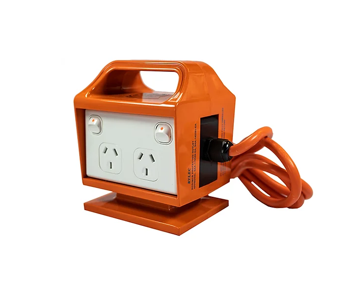 Portable RCD Power Unit 4 x 10A Outlets