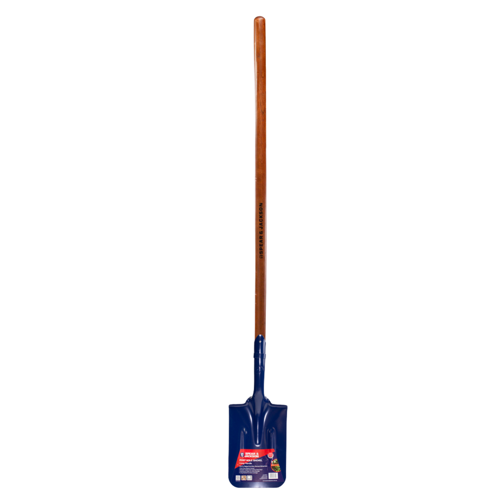 Post Hole Shovel - with Wood Handle