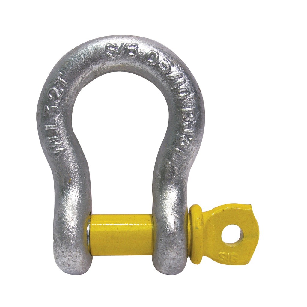 Rated Shackle Bow Grade S 16mm - 3.2t