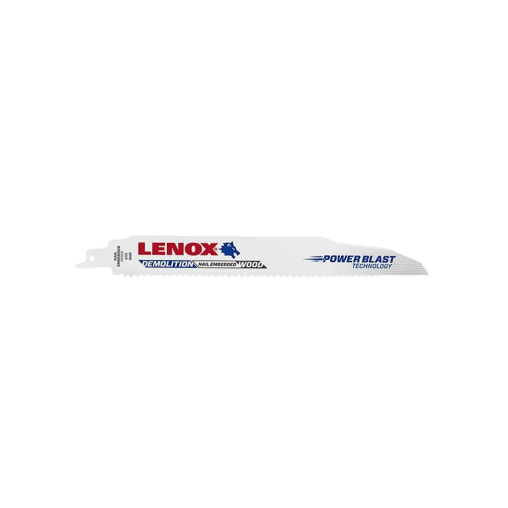 Recipro Blades 6TPI x 229mm (Bi-Metal) Lenox - (Pack of 5) Demolition