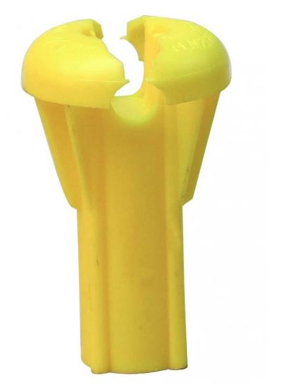 Reosok Safety Caps - suits bars 12-20mm - Yellow (Bag of 50) 