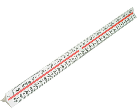 Scaled Ruler - Triangular