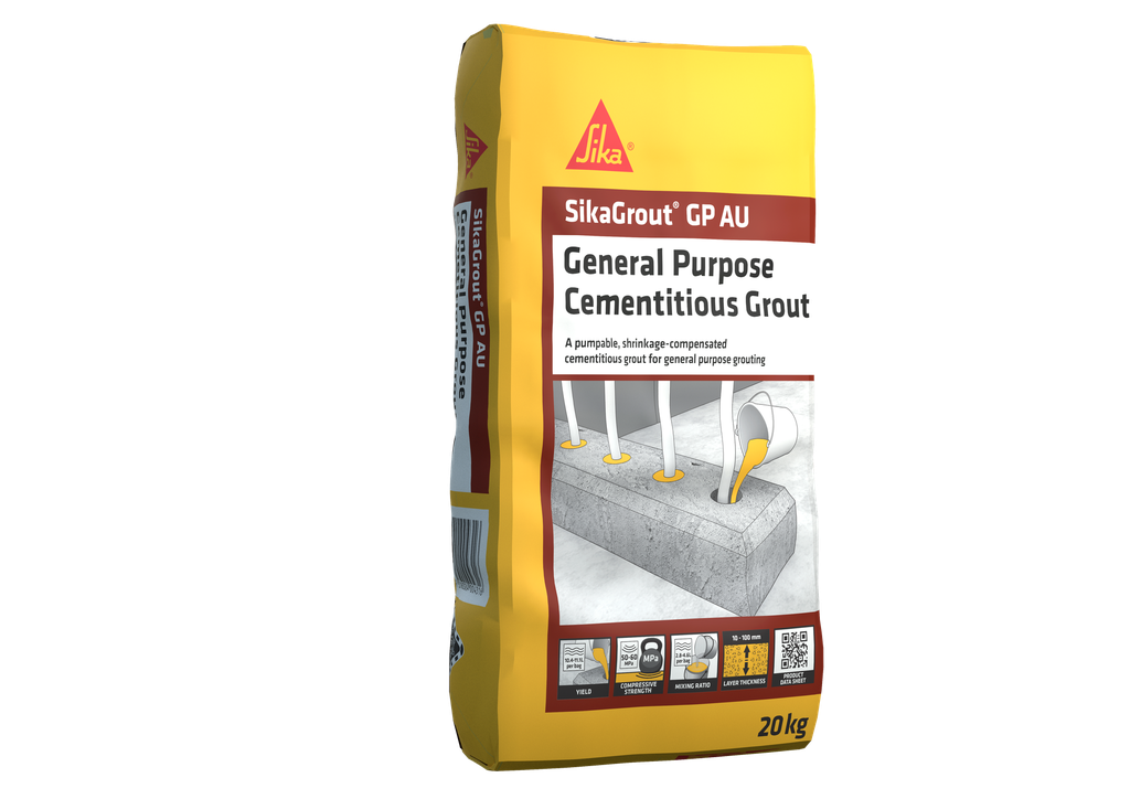 Sika GP Non Shrink Construction Grout 50mpa+ 20kg  (ea/48 bags pallet)