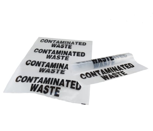 Contaminated Waste Bag (Pack of 10) 71 x 46cm - 100 microns thick