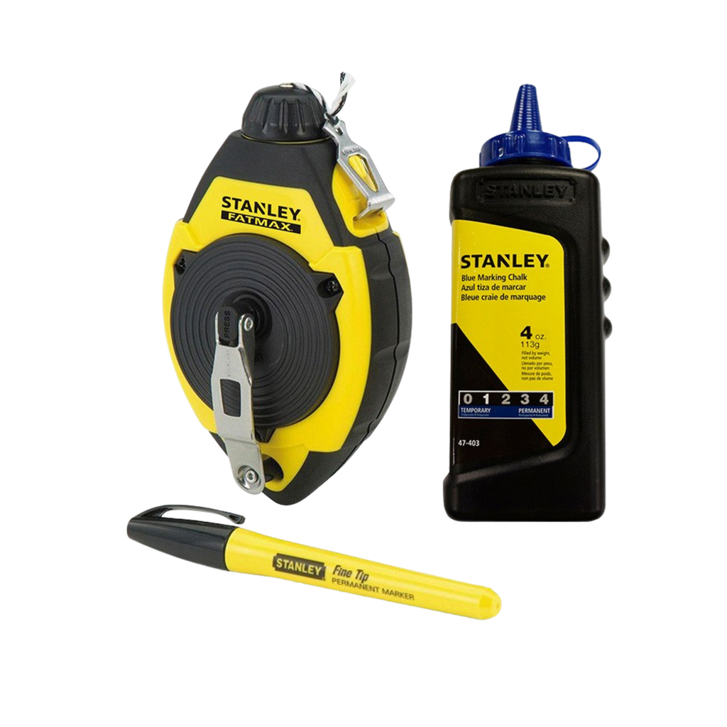 Stanley Fat Max Chalk line Set c/w marker - Blue