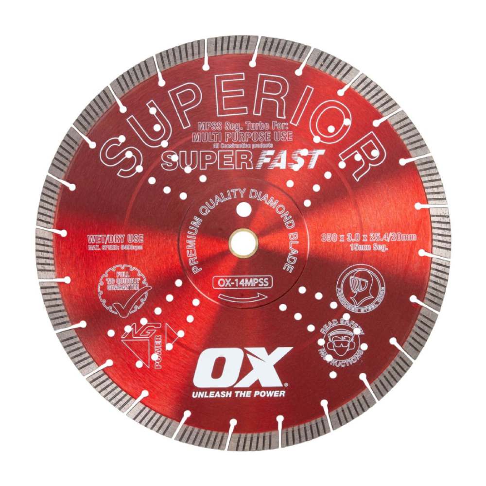 Superior Diamond Blade - Turbo - 115mm 4.5&quot;