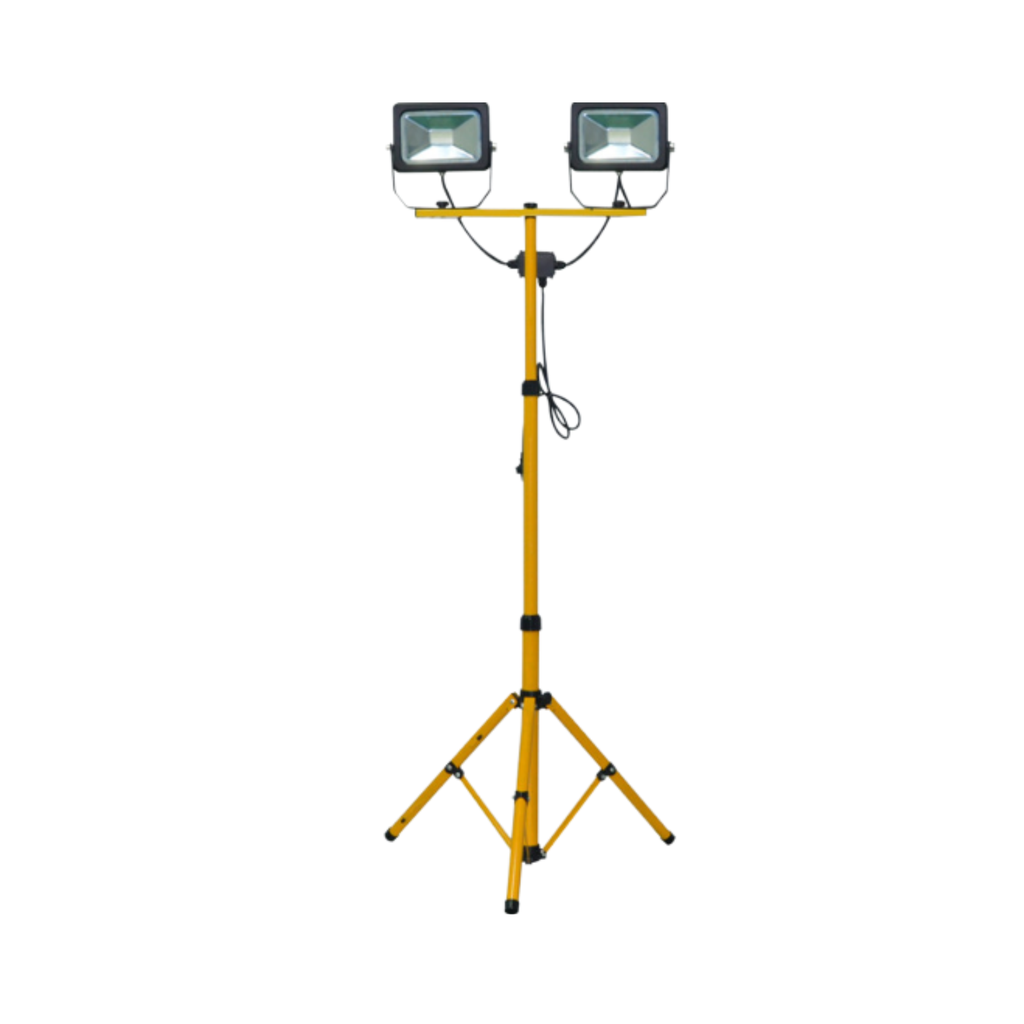 Ultracharge 2 x 20W LED Work Flood Light with 1.6m Tripod