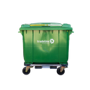 660L Wheelie Bin with Rotator Base - Assembled