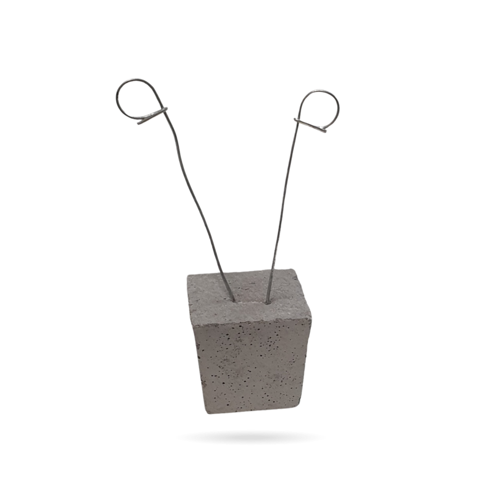 Concrete Bar Spacer (Aspro) with tie 30mm (Bag of 100)