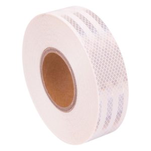 White Adhesive Reflective Tape 48mm X 45.7m (ea/box of 6)
