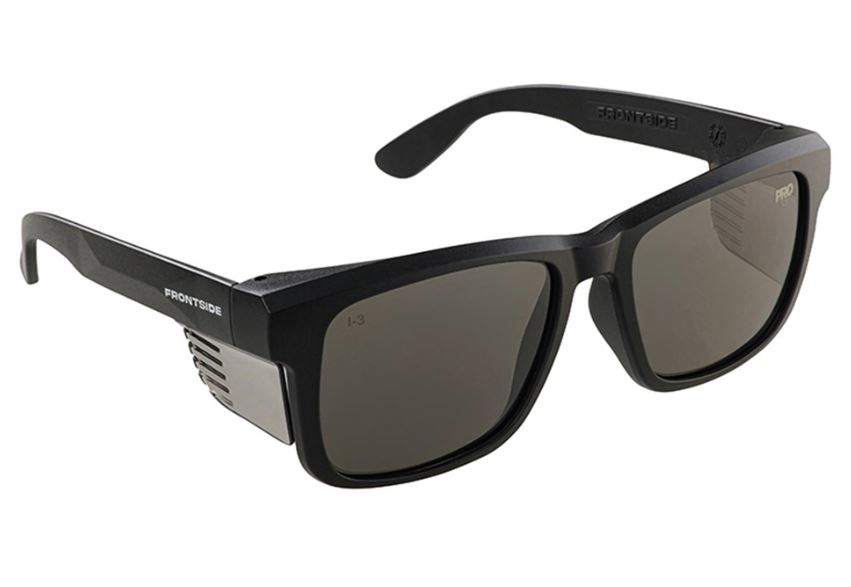 Style Safety Glasses Frontside Tinted Lens with Black Frame