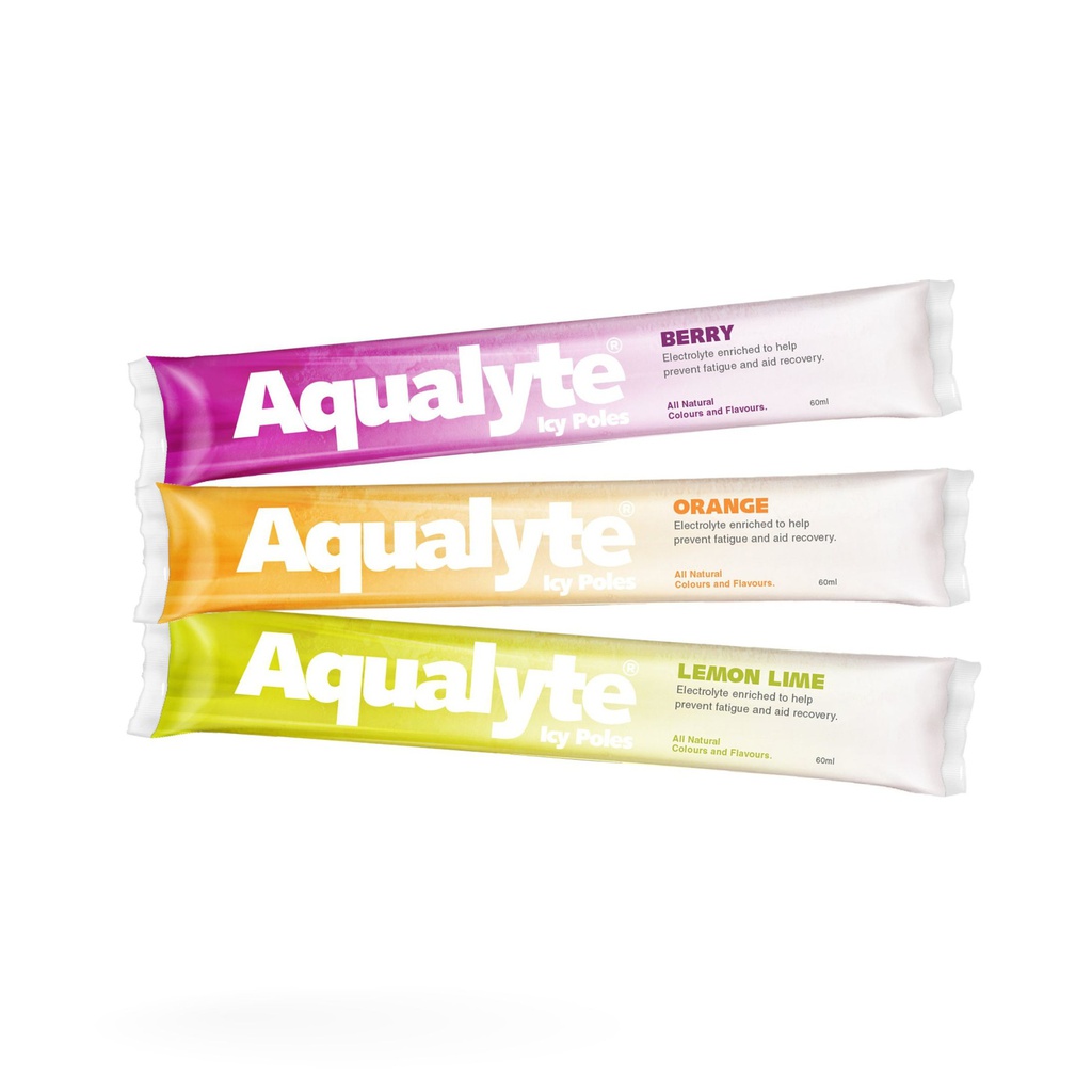 Aqualyte Electrolyte Icy Pole - Mixed Flavours (Box of 50)