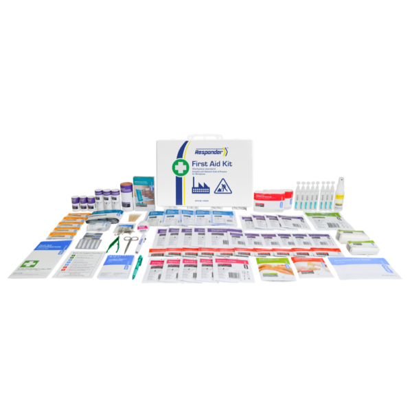 RESPONDER 4 Series Plastic Waterproof First Aid Kit 36 x 8.5 x 25cm - White Case