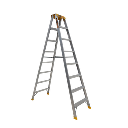 [DBSTEP12AL] 12ft 3.6m Double Sided Step Ladder - 150kg Industrial