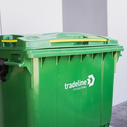 [BIN660G] 660 Litre Site Bin - Green Premium - 1260mm (W) x 780mm (D) x 1200mm (H)