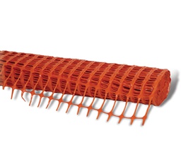 [BMESHPL] Barrier Fence 1m x 50m Plastic (Orange mesh-parawebbing)