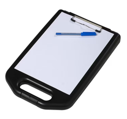 [STORCLIPBOARDA4] Celco Storage/Document Holder Clipboard A4 Black