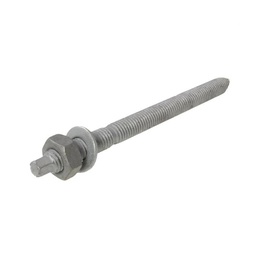 [CHMST12G] Chemical Anchor Stud Gal M12 x 160mm w/nuts &amp; washers Class 5.8 (ea/10pack)