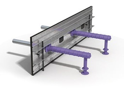 [EXJ15030SY] Connolly Expanda Joint System 150mm x 3m, Package incl 1 pack of Peg &amp; Wedges, 7 x R16x450mm Dowels &amp; 1x bag of 7 Purple Sleeves