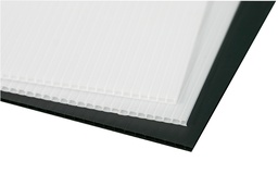 [CORECON24] Coreflute - 2.5mm - 2400 x 1200mm - Black (ea/20Pack)