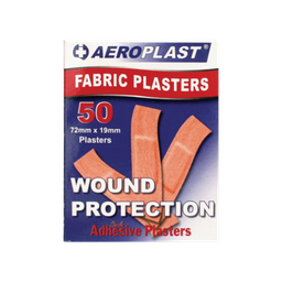 [FSTAID1] Fabric Plasters/Bandaid- 72 x 19mm - Pack 50