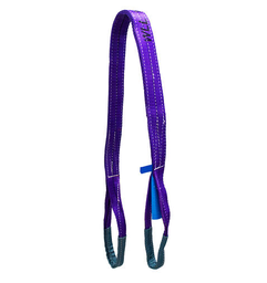 [SLINGFLT11M] Flat Sling 2Ply 1000kg x 1m - Purple