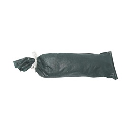 [SILTBAG] Green Silt Bag (Poly Woven) w/- Tie Strap (840 x 240mm) (100/bundle)