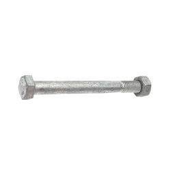 [HB6100G] Hex Bolt &amp; Nut M6 x 100mm Gal (ea/75Box)