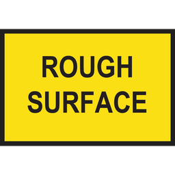 [SIGNT3-7B] Boxed Edge Sign Metal Class 1W Reflective 1500 x 750mm - Rough Surface