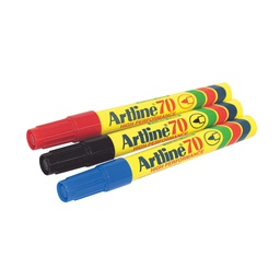 [ARTLINEBK] Permanent Marker - Bullet Point - Black (ea/box of 12)