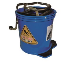 [WRBUKBL] Plastic Mop Wringer Bucket 16L - BLUE