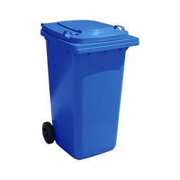 [BIN120BL] Plastic Wheelie Bin - 120 Litre - Blue